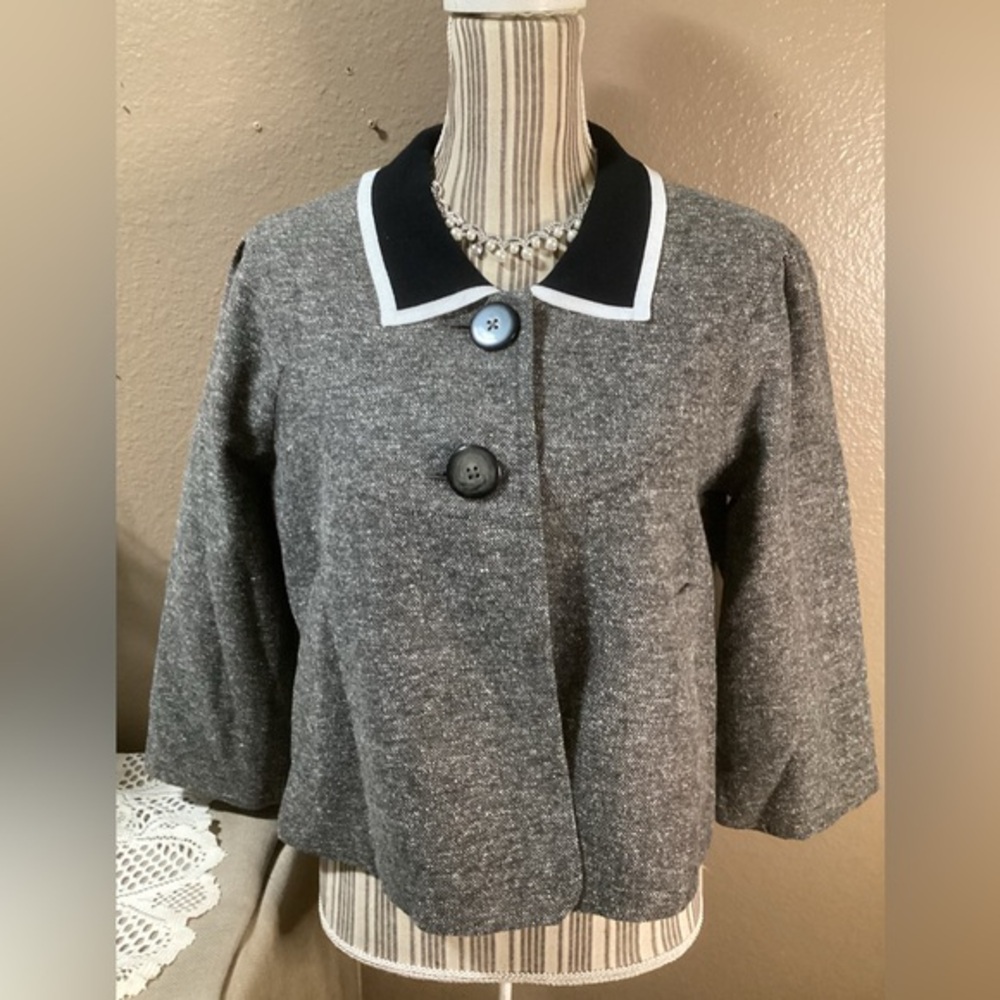 🎁 VAN HEUSEN Gray JACKET Size M
